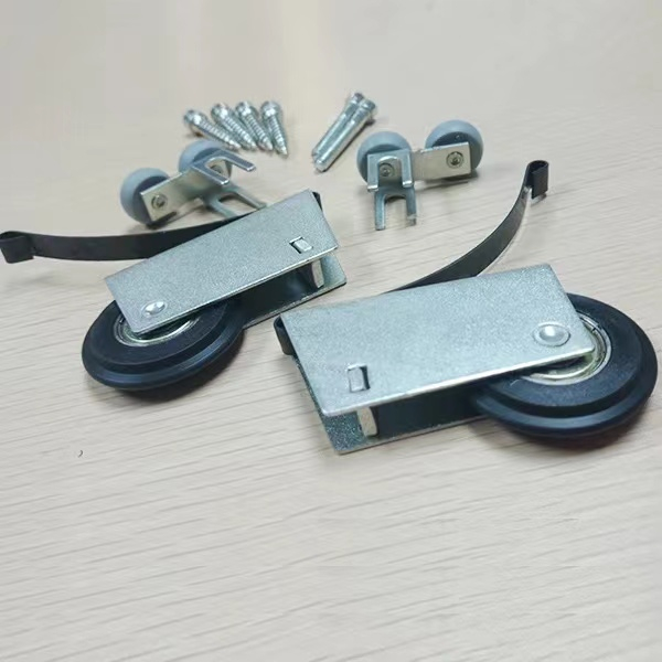 Genuine bar wheel for sliding door roller wheels and glass door sliding set matex aluminum hanging wheels