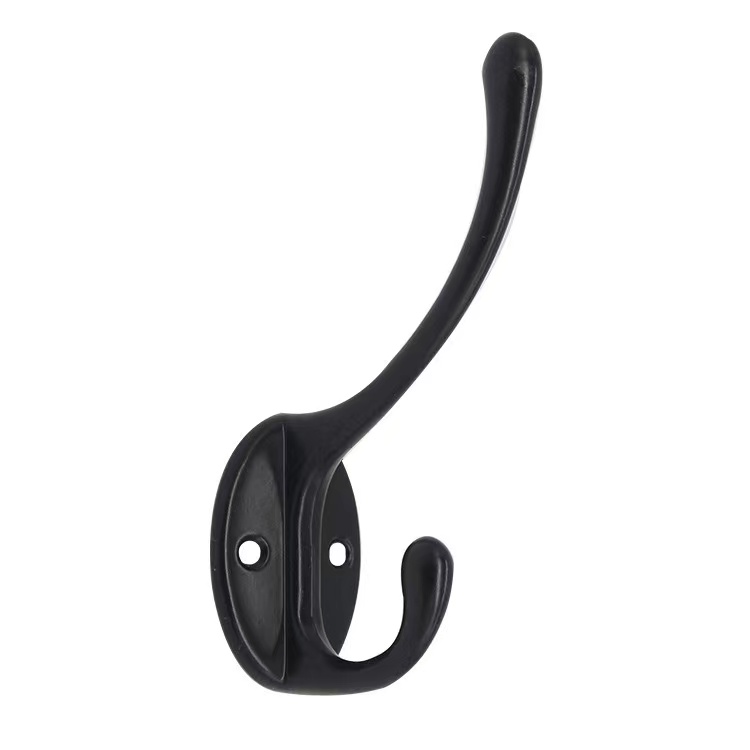 Selling clothes hook for clothes hanger hook pole clothes bag key and wall coat rack with 3 to 6 hooks