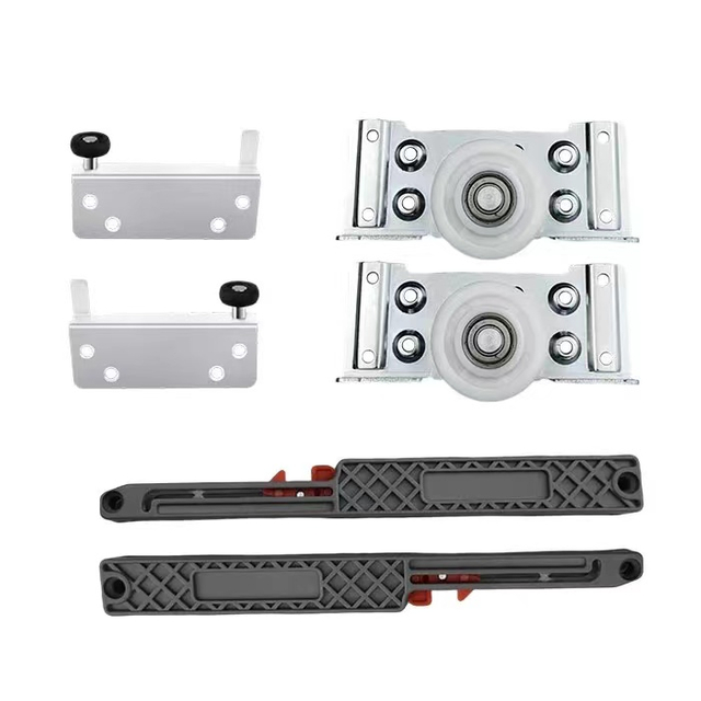 Wholesale Customization duty hanging glass sliding door rollers wheel and rotational slide gate groov pvc sliding door window
