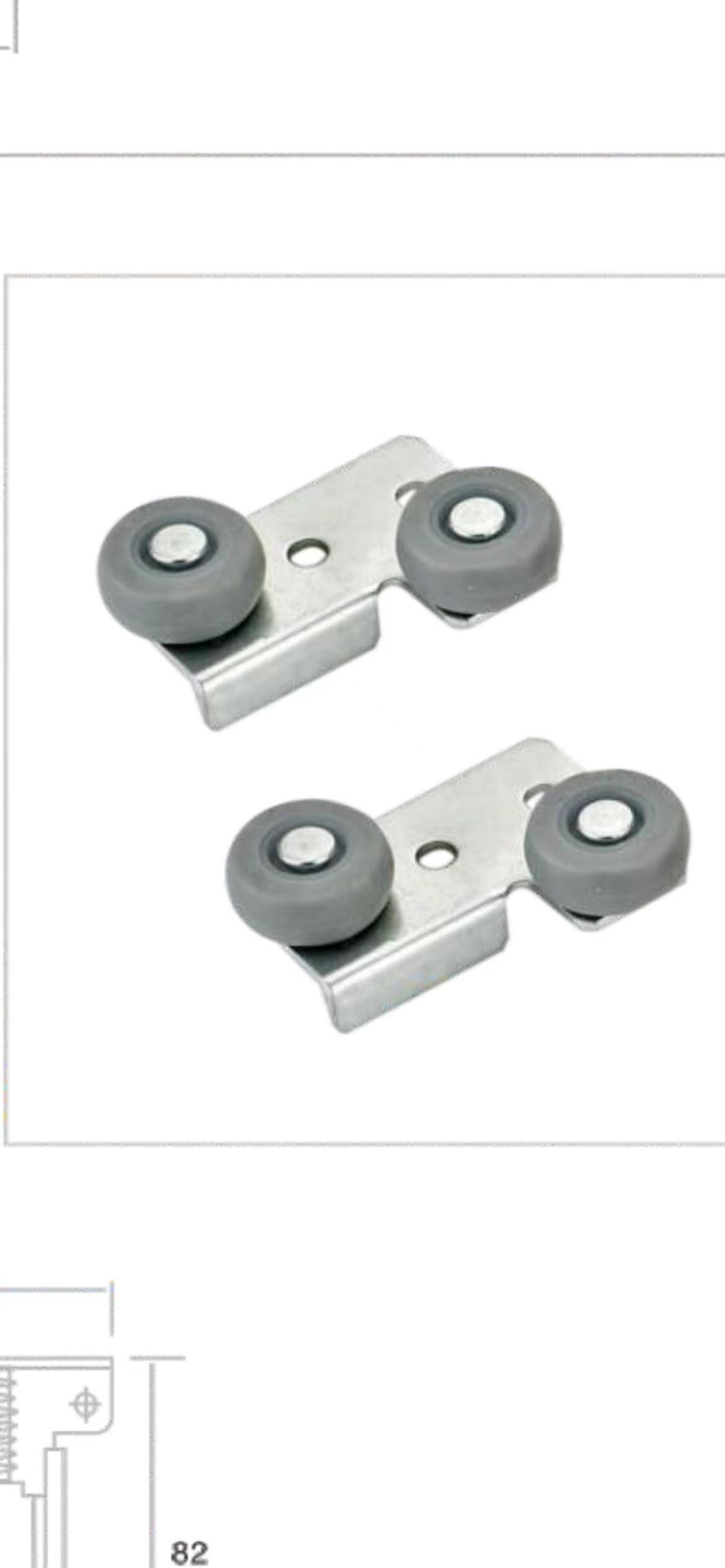 Best Selling wheels for slide door roller and sliding bottom duty hanging or glass sliding door rollers folding wheels