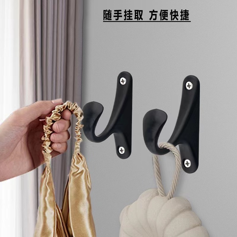 New Trend door clothes bathroom hanger towel hook and wall organ door hanger hook or keys clothes bag wooden hangers hooks