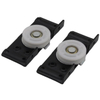 New in 2023 sliding door gate wheel and track roller bolt wardrobe sliding door roller wheels or u groove sliding gate wheel