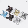 New Arrivals worktop connector and furniture invisible slide cabinet lighting block lamino furniture connector corner bracket