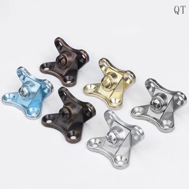 New Arrivals worktop connector and furniture invisible slide cabinet lighting block lamino furniture connector corner bracket