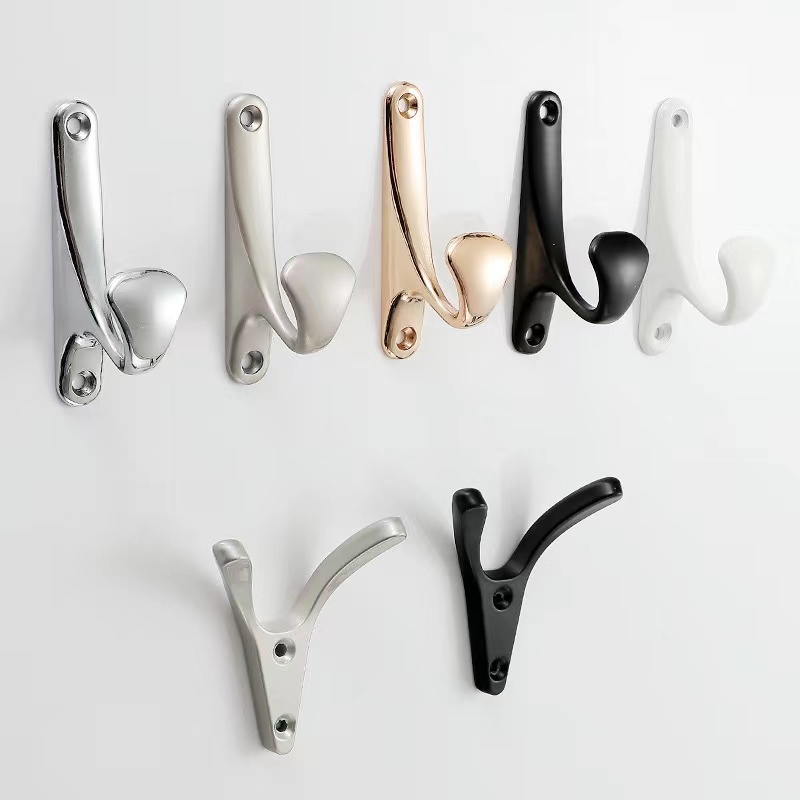 Surprise Price clothes towels door hooks and mini clothes hanger connector hooks or adhesive wall metal robe coat rack hook