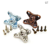 New Arrivals worktop connector and furniture invisible slide cabinet lighting block lamino furniture connector corner bracket