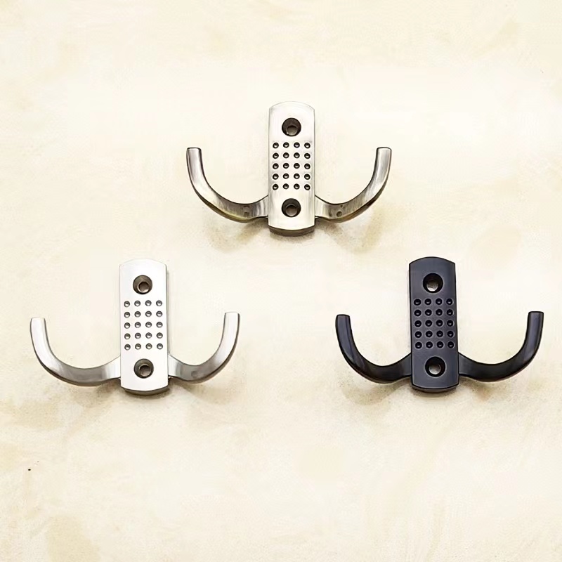 wholesale High Quality 8 hooks clothes stand 4-hole hanger hook and metal hooks for clothes hanger