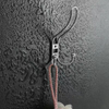 The New Listing rattan clothing hanger hooks and natural clothes 4-hole clothes hanger hook or shape wall clothes hook
