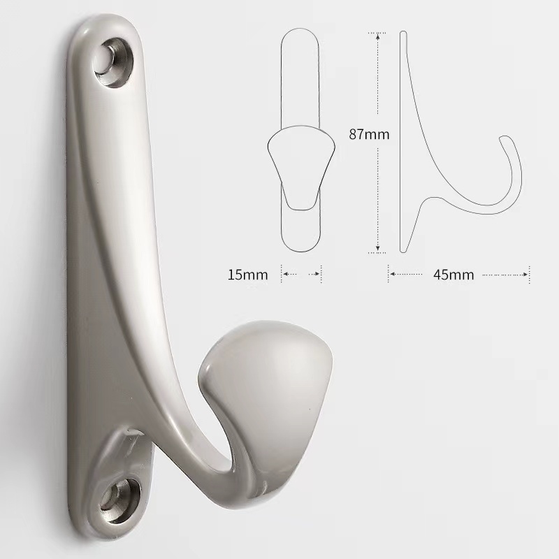 Surprise Price clothes towels door hooks and mini clothes hanger connector hooks or adhesive wall metal robe coat rack hook