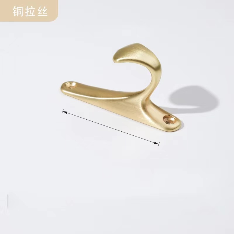 Good Selling clothes button hook for injection molding clothes hangers 360 swivel hook and wall mounted green bamboo clothes hoo