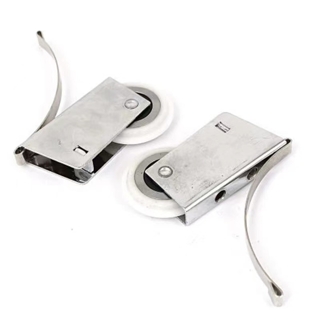 Best Price sliding door wheel for replacement sliding door roller hanging wheels and sliding guide rail track roller wheel