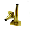 New yijun iron metal sofa legs for modern chaise couch gold metal wholesale sofa legs and wooden y shape gold metal sofa leg