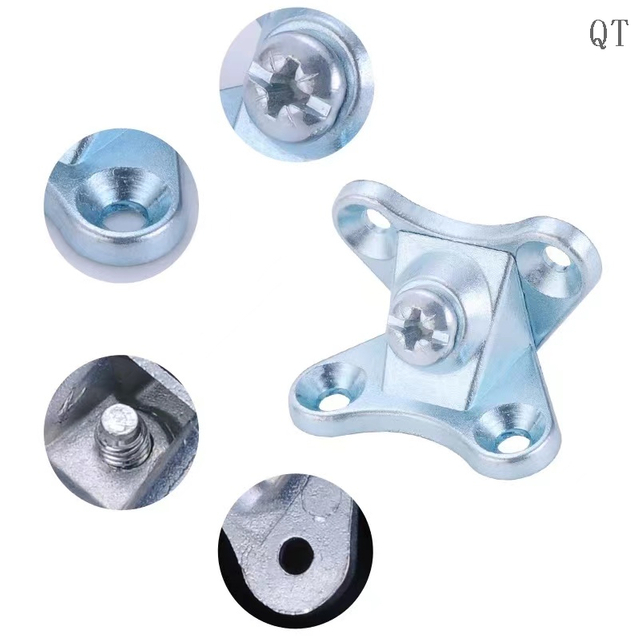 2023 New Design furniture connector and minifix screws fittings furniture cabinet connectors corner bracket connector plastic