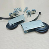 Fashion steel sliding door rollers wheel for sliding and windows double hanging wheel and sliding door track roller wheels