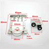 New Pouduct gate wheel roller for wardrobe sliding door 360 degree rotation sliding gate wheel and roller sliding door wheels
