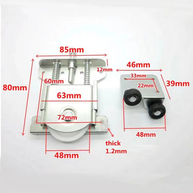 New Design Premium sliding gate motor and roller wheel drive wheel for sliding gates cabinet door roller wheels sliding gate