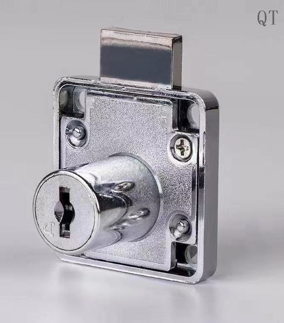 2023 New Design seco drawer lock for file cabinet steel furniture drawer lock and baby saftey drawer lock