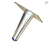 Customized modern sofa legs for l shape sofa with modern metal leg and chair pu steel furniture metal stianles steel sofa legs