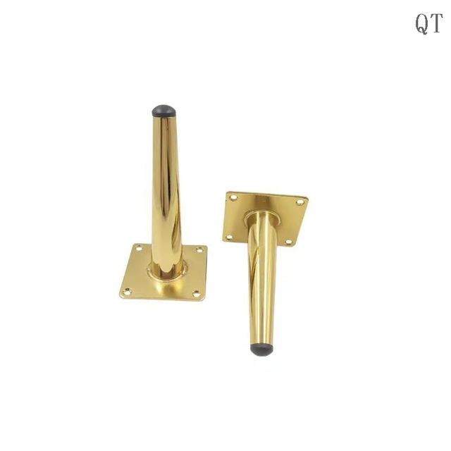 New yijun iron metal sofa legs for modern chaise couch gold metal wholesale sofa legs and wooden y shape gold metal sofa leg
