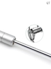 Customized soft closing gas spring for lockable60cm1500n cabinet gas spring and furniture manufacturer high pressurs gas spring