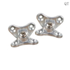 Custom Private Label furniture hardware chrome connector and furniture hardware 3 in 1 connector alu profil corner brackets