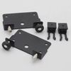 2023 Hot Sale heavy duty sliding door wheel shock absorption sliding gate track roller wheel and 2 roller bottom wardrobe wheels