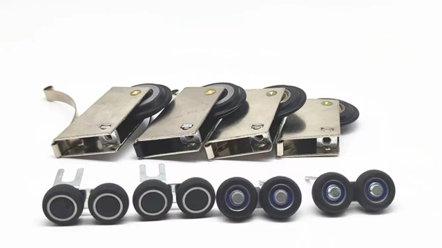 Spot New Products door sliding wheel for sliding door roller alamnium wheels and glass door sliding hanging roller wheel