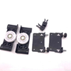 New in 2023 sliding door gate wheel and track roller bolt wardrobe sliding door roller wheels or u groove sliding gate wheel