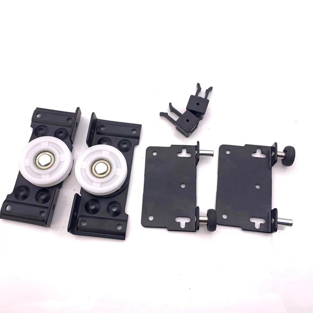 Stock Available sliding door wardrobe wheel and rubber sliding gate roller wheel for sliding door bottom roller hanging wheels