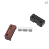 Custom Label furniture connector for furniture hardware duty hidden cabinet connector pvc elbow connector corner brackets