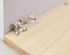High Quality Wholesale furniture connector and furniture grade corner 25mm connecting corner clamp brackets