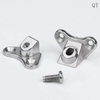 New Design led furniture joint bolts cabinet corner connector and plastic furniture connector fittings corner brackets