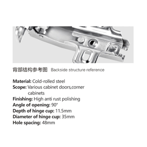 New material wholesale case box hinge small concealed heavy duty glass furniture spring hinge