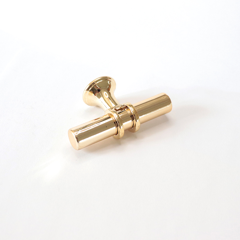 Simple and fashionable Brass t bar s machine cabinet handles manufacturers cabinet brass handle flight case t bar door