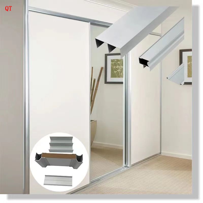 white Aluminum roller shutter profile aluminum windows and doors profile