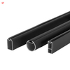 Minimalist Italian Style Aluminum Profile Wardrobe 6063 T5 Aluminum Kitchen Cabinet Wardrobe Frame Glass Door Profile