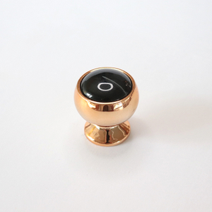 Customize new products Brass-zinc alloy black gold handle cabinet brass kitchen cabinet handle long zinc alloy knobs