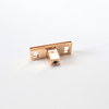 Brass insert kitchen cabinet pulls wardrobe handle drawer knobs shell angled pull recessed kitchen cabinet hardware
