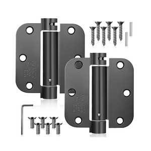 Fashion hinges and trap door guangzhou concealed hinges for thick doors 4inch round corner closer spring western hinges