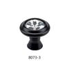 High Quality Gold Black Hide design solid wood door pulls gold finish gold and black kitchen cabinet handles
