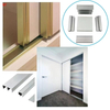 white Aluminum roller shutter profile aluminum windows and doors profile