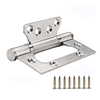 High Quality stainless steel shower glass door pivot door floor hinge with ball bearings minimalist hinge
