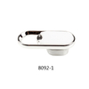 New trend of wholesale Pure copper type c T-bar cabinet Ha chrome type c bronze long door pure copper cabinet handles