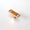 Modern antique Aluminum cabinet square d shape recessed modern cabinet d-bar pulls handles and knobs vintage