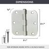 New Arrivals frameless glass door pivot screen shower hinge stainless wooden door closer floor hinges 4 inch flu door hinges