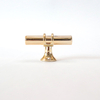 Simple and fashionable Brass t bar s machine cabinet handles manufacturers cabinet brass handle flight case t bar door
