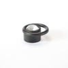 New product boom Steel Black 5 Aluminum Concealed Cabinet Brass knurled steel kitchen furniture handle goo-ki cabinet handle