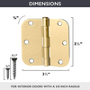 Wholesale Hot Style 3.5 stainless steel hafele door hinges and glass door black fuel door hinge&mount 3.5 in bearing hinges
