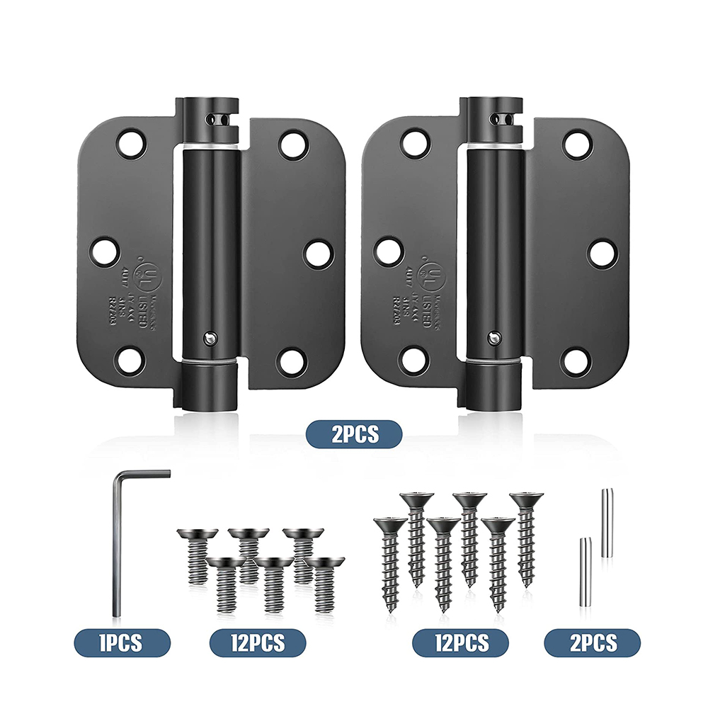 Fashion hinges and trap door guangzhou concealed hinges for thick doors 4inch round corner closer spring western hinges