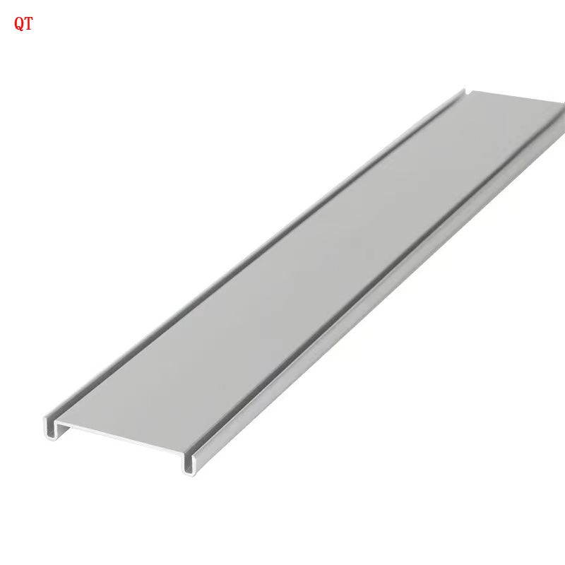 1m 2m 3m Black PC Cover 12mm width V Shape Channel Aluminum LED Profile Light for LED strip